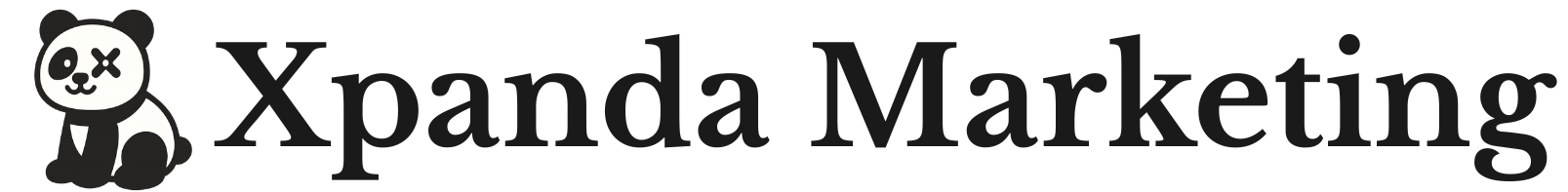 Xpanda Marketing logo with mascot and text
