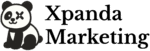 Xpanda Marketing logo with text and mascot