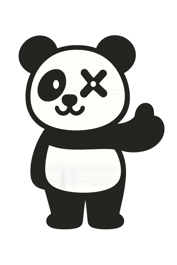 Xpanda Marketing mascot giving a thumbs up